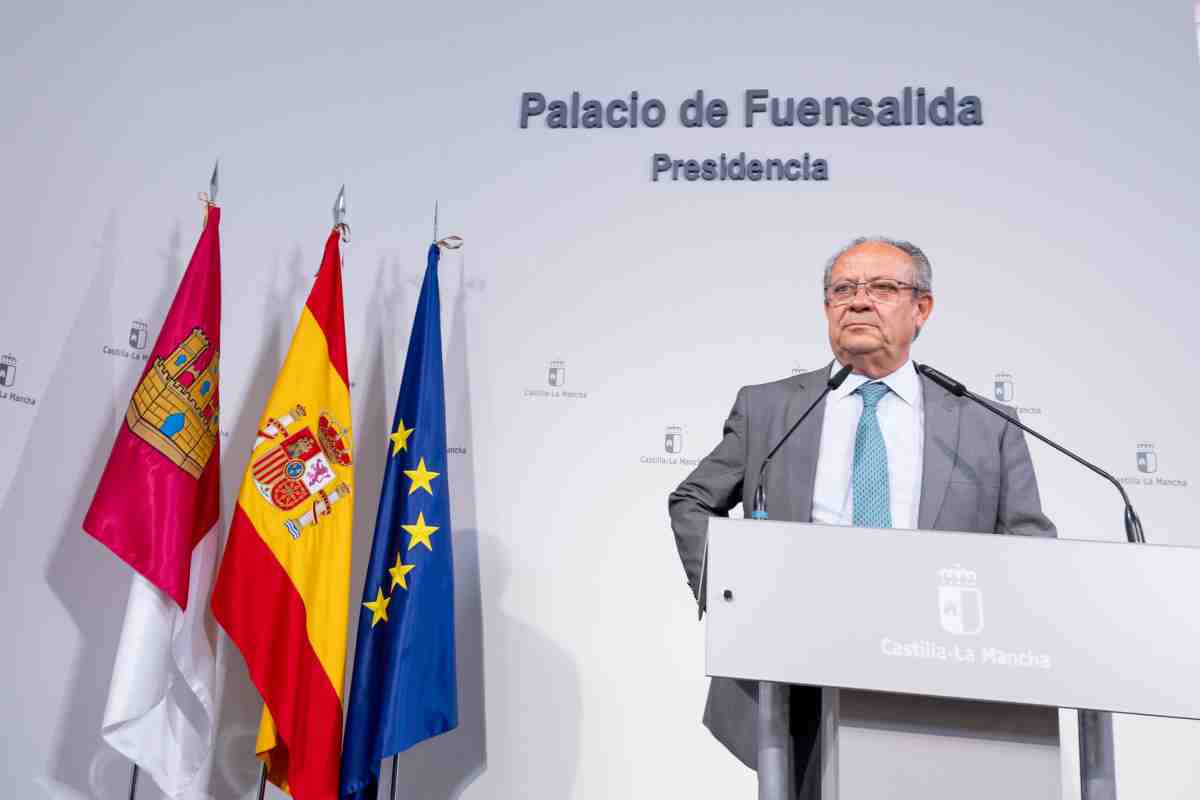 El consejero de Hacienda, Administraciones Públicas y Transformación Digital, Juan Alfonso Ruiz Molina.