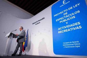 El consejero de Hacienda, Administraciones Públicas y Transformación Digital, Juan Alfonso Ruiz Molina.