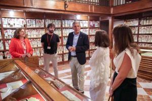 José Pablo Sabrido asistió a la presentación de los actos por la Semana Internacional de los Archivos.