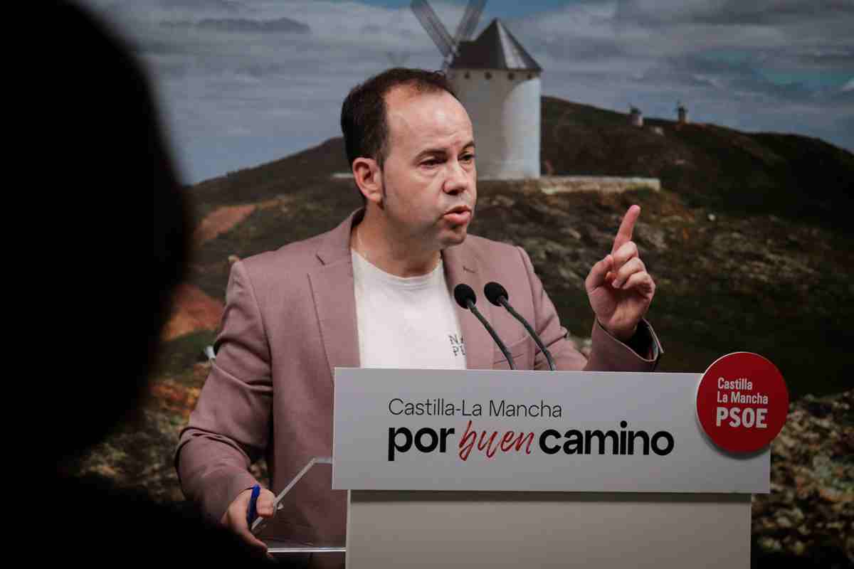 El diputado regional del PSOE, Sergio García-Navas.