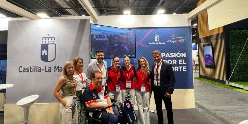 Representación de CLM en el 'Sport Summit Madrid 2026.'