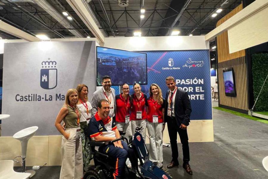 Castilla-La Mancha expone en el ‘Sport Summit Madrid’ sus fortalezas en el deporte femenino y para las personas con discapacidad