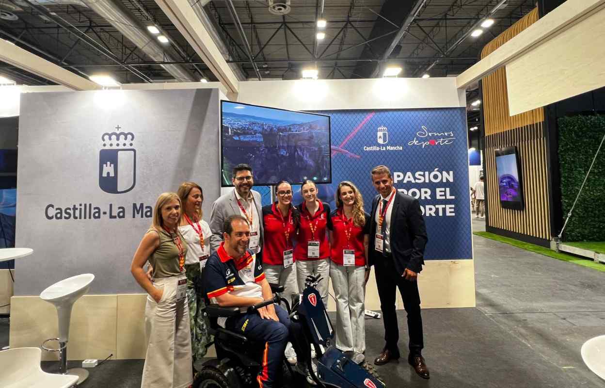 Representación de CLM en el 'Sport Summit Madrid 2026.'