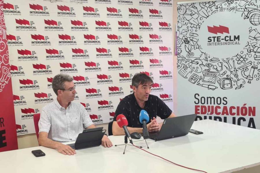 STE-CLM califica de «suspenso» la gestión educativa y anuncia movilizaciones para el próximo curso