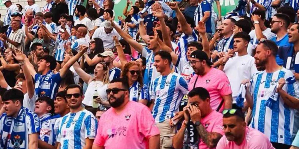 Afición del Talavera.