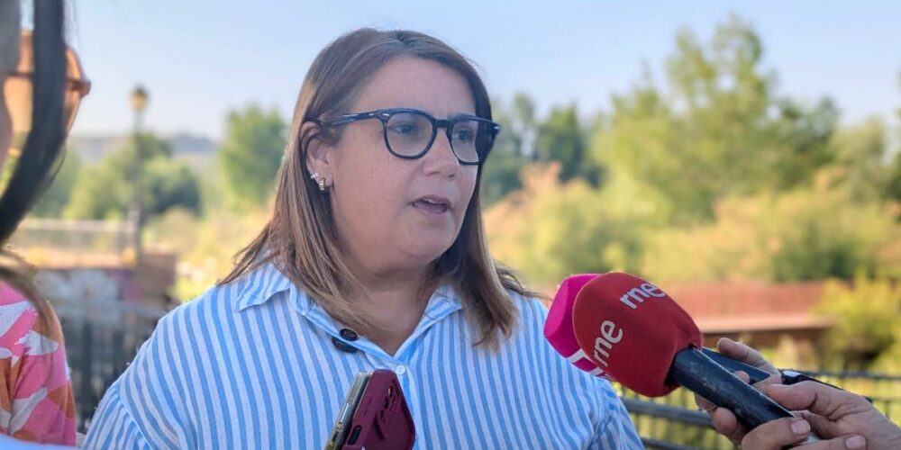 La presidenta del grupo municipal socialista de Talavera, Tita García