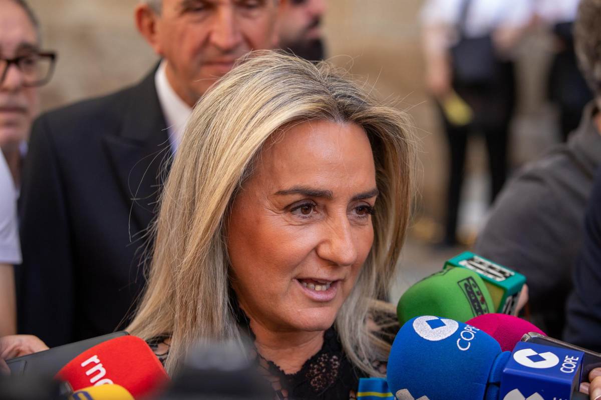 La ministra de Educación, Formación Profesional y Deportes, Milagros Tolón. - JUANMA JIMÉNEZ/EUROPA PRESS