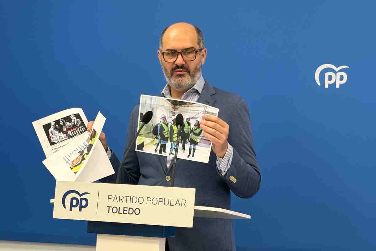 José Manuel Velasco, portavoz del PP de Toledo.