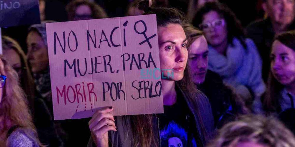 Imagen de archivo de una manifestación por el 25N. Foto: Rebeca Arango.