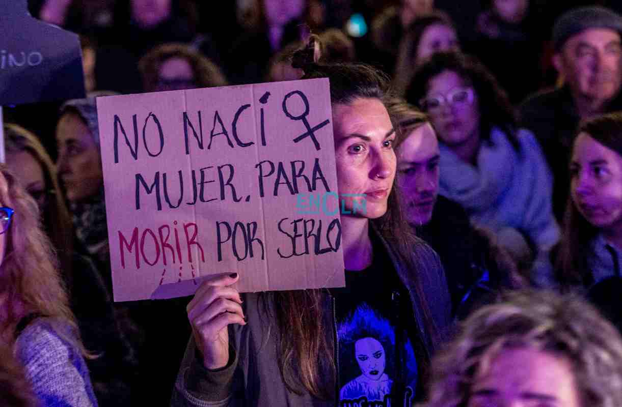 Imagen de archivo de una manifestación por el 25N. Foto: Rebeca Arango.