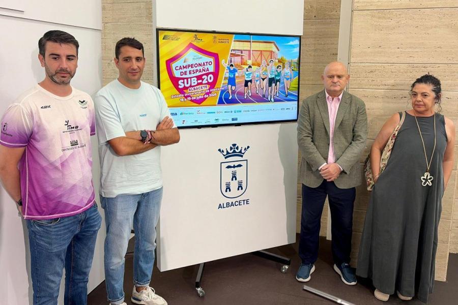Albacete reúne este fin de semana a 800 atletas en el Campeonato de España Sub-20