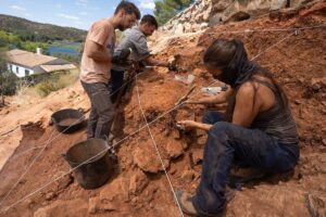 Excavación arqueológica en Ruidera