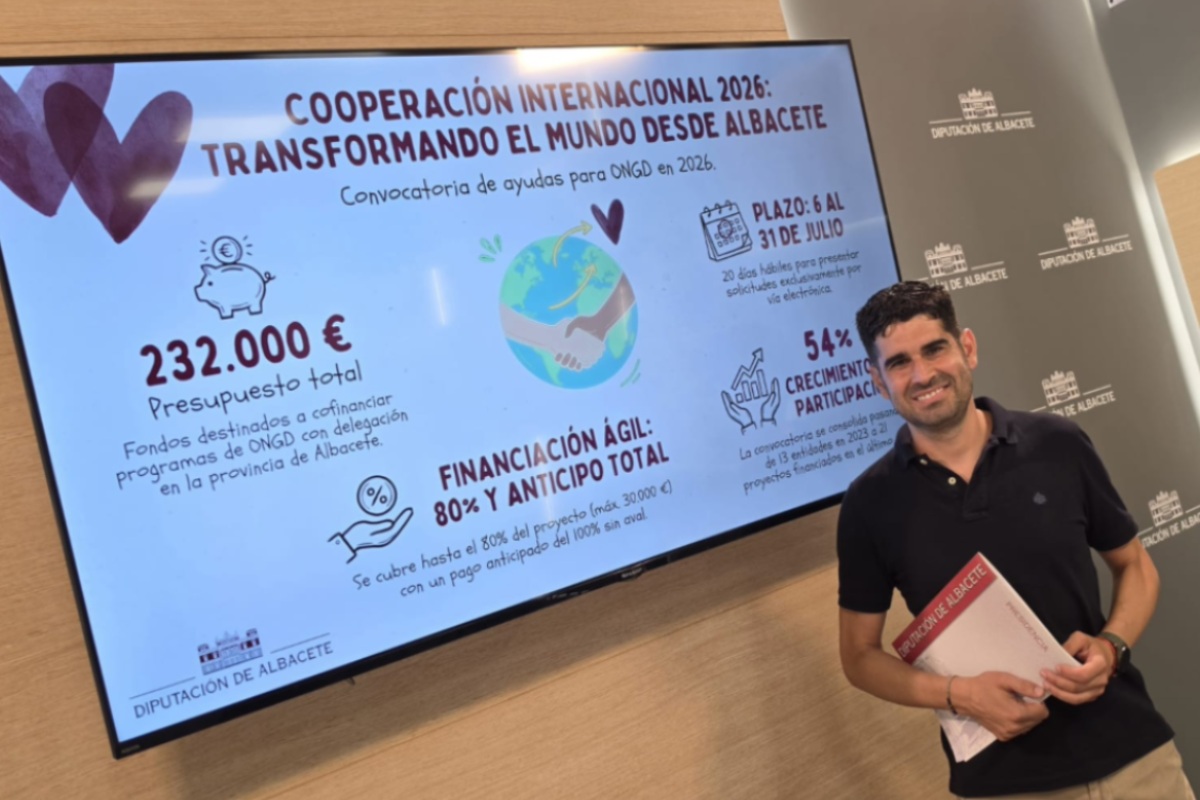 Presentación de la convocatoria de ayuda de la Diputación de Albacete destinadas a la Cooperación Internacional