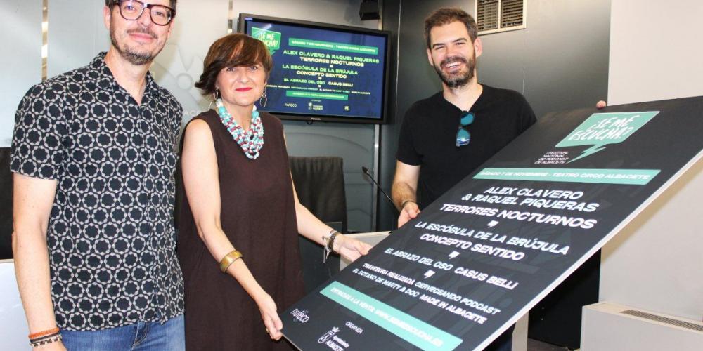 Presentación del I Festival Nacional de Podcast de Albacete