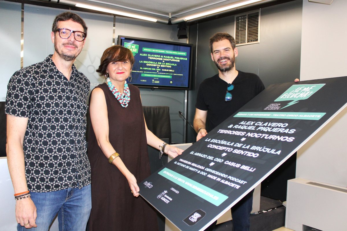Presentación del I Festival Nacional de Podcast de Albacete