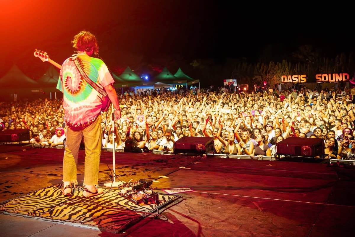 Imagen del escenario del Oasis Sound de La Solana en la pasada edición