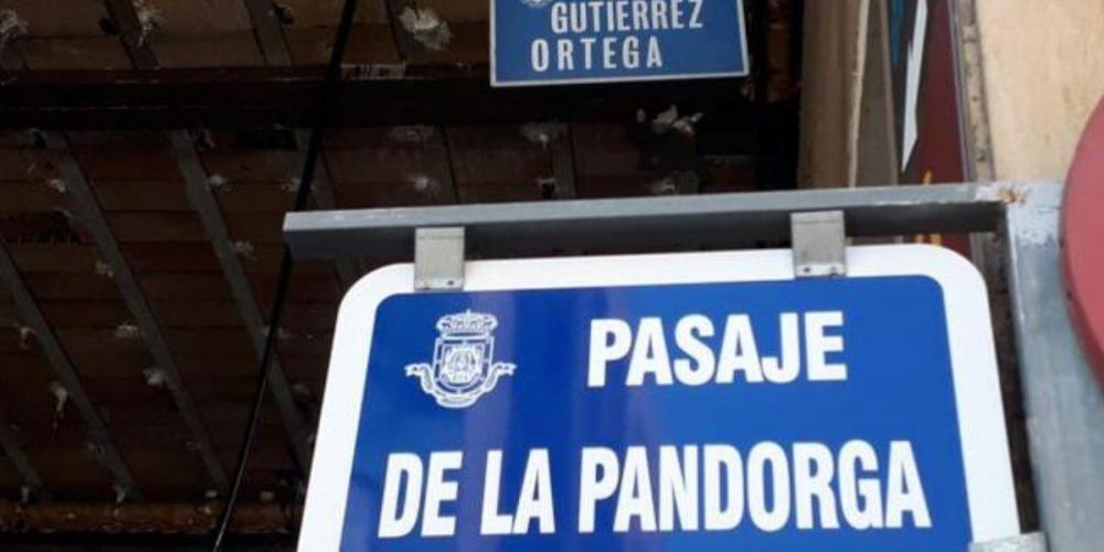 Imagen del año 2018, cuando se procedió al cambio de denominación de las calles vinculadas al franquismo
