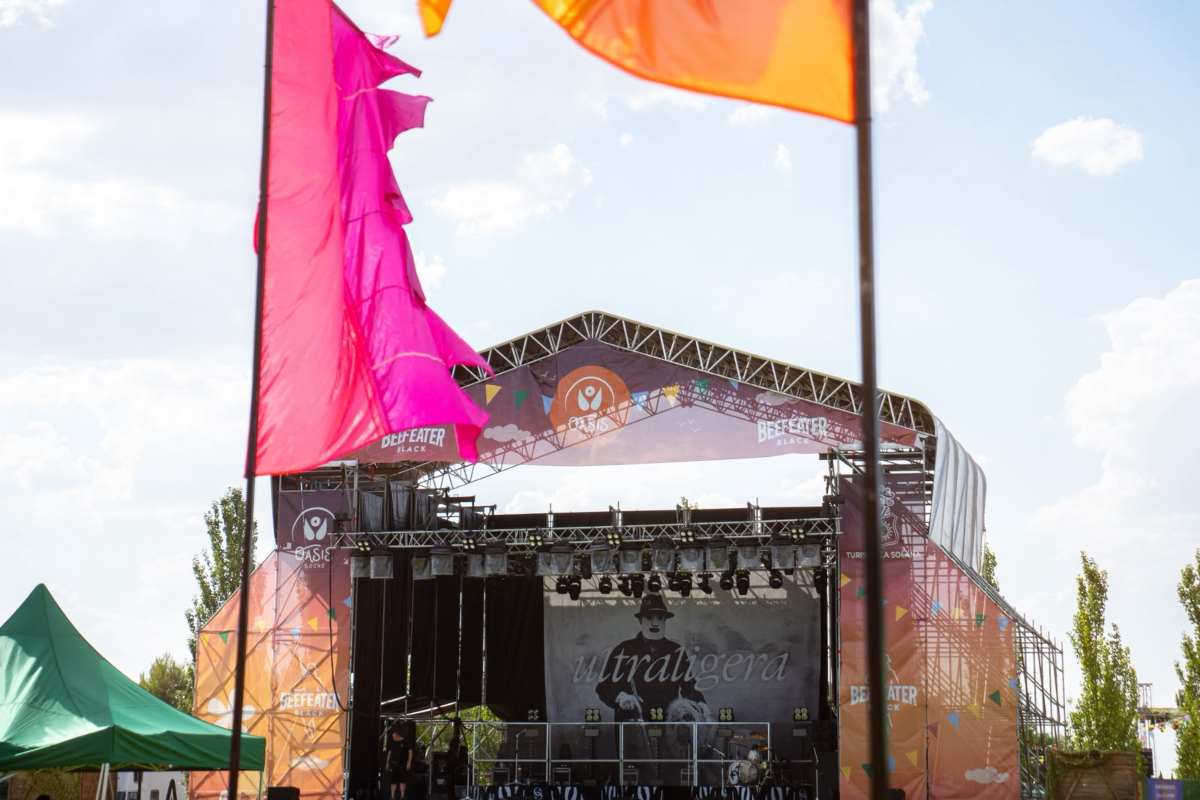 Imagen del escenario del Oasis Sound de La Solana en la pasada edición