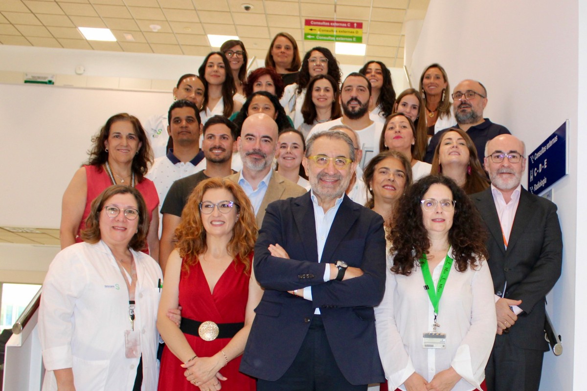 Visita del consejero de Sanidad al Hospital de Villarrobledo