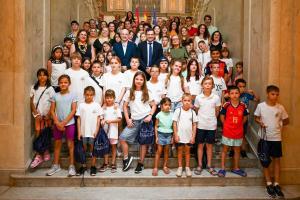 Los niños y niñas de Ucrania que han llegado a Ciudad Real de la mano de CREAN