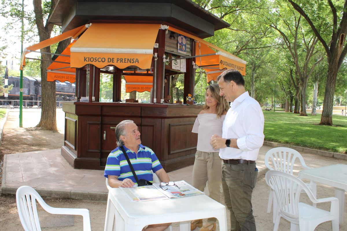 kiosco de lectura en Albacete