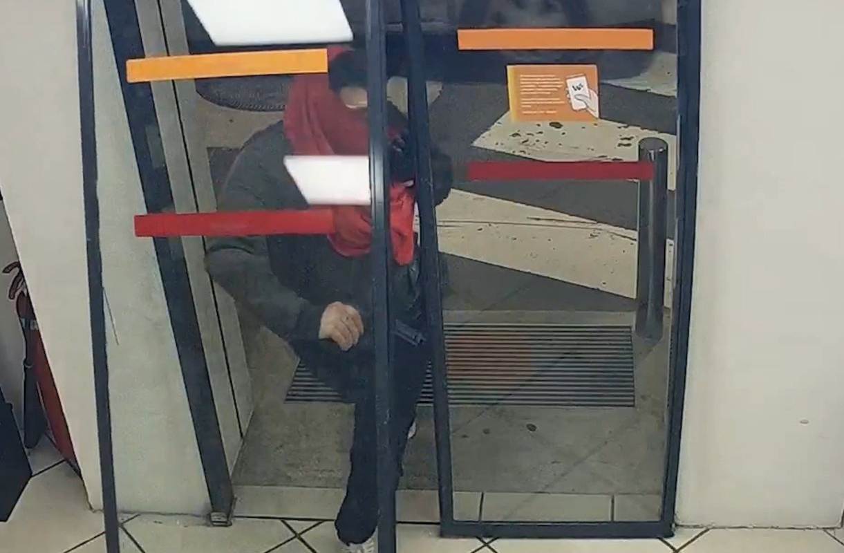 Imagen de uno de los atracos.