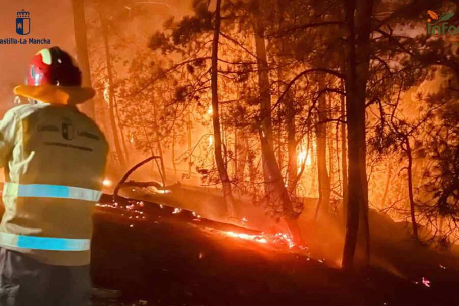 Prohibido cosechar con maquinaria agrícola en Toledo, Madrid y Ávila hasta que acabe la emergencia por los incendios