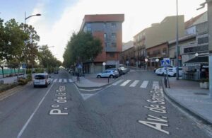 El Paseo de la Rosa, a la altura de El Telón.
