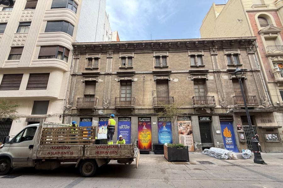 Comienzan las obras para recuperar el edificio Belda de Albacete: construido en el año 1903