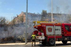 Bomberos de Toledo en el Incendio. Foto: Ayuntamiento de Toledo