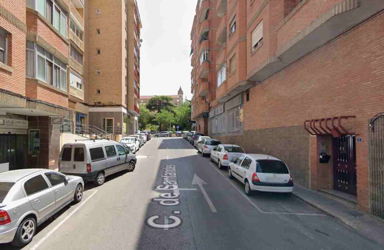Los hechos ocurrieron en la calle Santander.