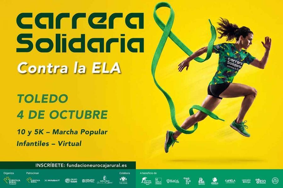 Fundación Eurocaja Rural abre las inscripciones de la Carrera Solidaria contra la ELA, una iniciativa nacional que apoyará a diez asociaciones