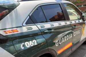 Vehículo de la Guardia Civil.