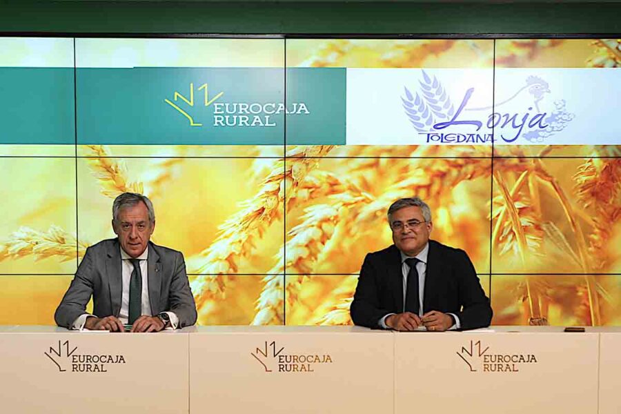 Eurocaja Rural y Fedeto renuevan el convenio con la Lonja Agropecuaria Toledana para mejorar las operaciones comerciales
