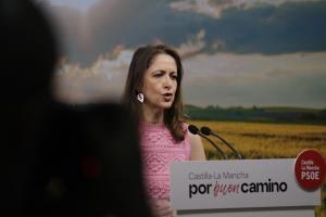 La vicesecretaria general del PSOE de Castilla-La Mancha y eurodiputada, Cristina Maestre