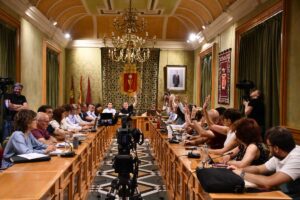 Pleno del Ayuntamiento de Cuenca.