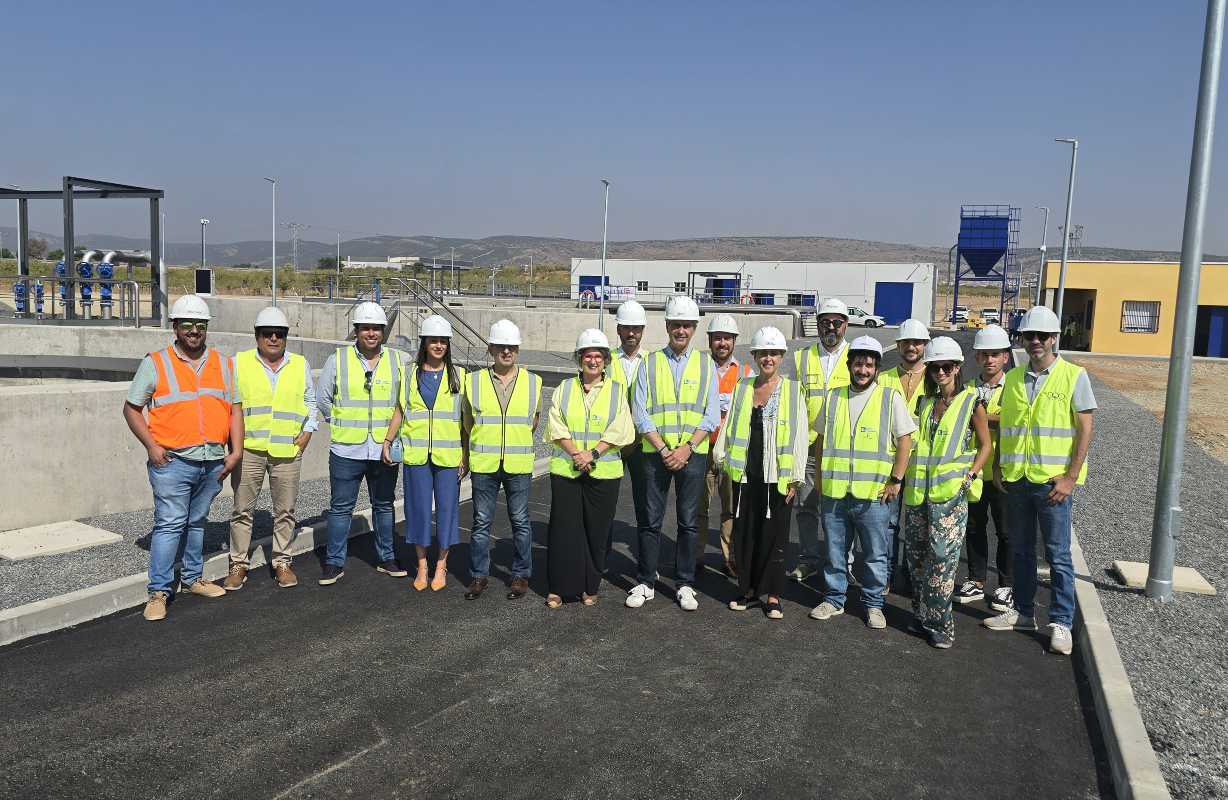 Última fase para la puesta en marcha de la nueva estación depuradora de aguas residuales (EDAR) de Los Yébenes.