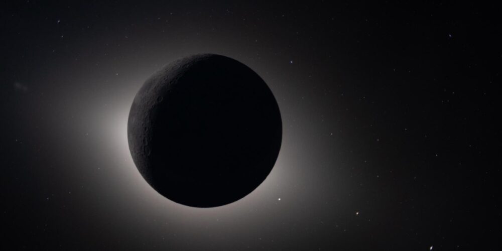 La Luna eclipsa totalmente el Sol en una imagen captada por la nave espacial Orion durante la misión Artemis II,- NASA - Archivo