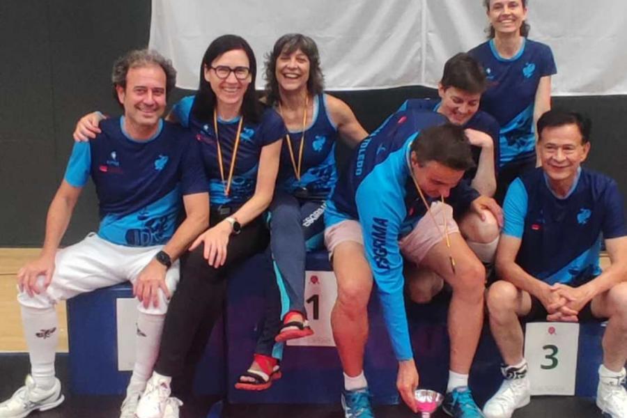 Tres podios para el Club de Esgrima Toledo en el Campeonato de España de Veteranos