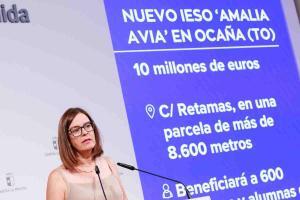 La consejera portavoz del Gobierno de Castilla-La Mancha, Esther Padilla.
