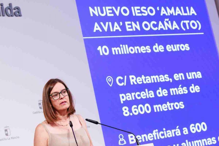Sale a licitación el nuevo instituto de Ocaña y las obras del conservatorio de Almansa empiezan en septiembre
