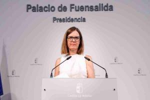 La consejera portavoz del Gobierno de Castilla-La Mancha, Esther Padilla.