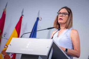 La consejera portavoz del Gobierno de Castilla-La Mancha, Esther Padilla.