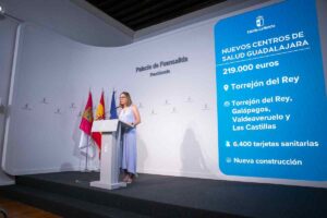 La consejera portavoz del Gobierno de Castilla-La Mancha, Esther Padilla.