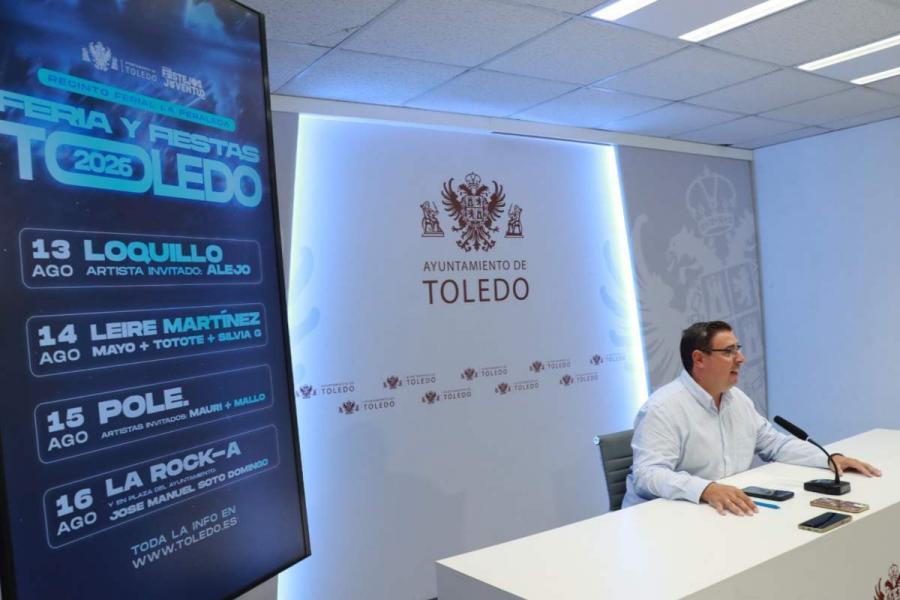 Loquillo, Leire Martínez y Pole. actuarán en las Ferias de Toledo 2026: varios conciertos serán gratis