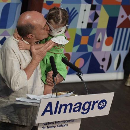 El actor Pepe Viyuela recibió el Premio 'Corral de Comedias' de Almagro