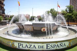 Fuente de la plaza de España en Talavera