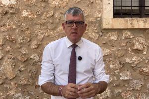 El presidente del grupo socialista en las Cortes de Castilla-La Mancha, Ángel Tomás Godoy.