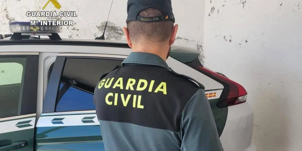 Foto de archivo de un agente de la Guardia Civil.