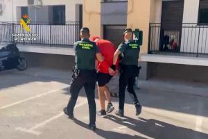 Imagen de una de las detenciones.